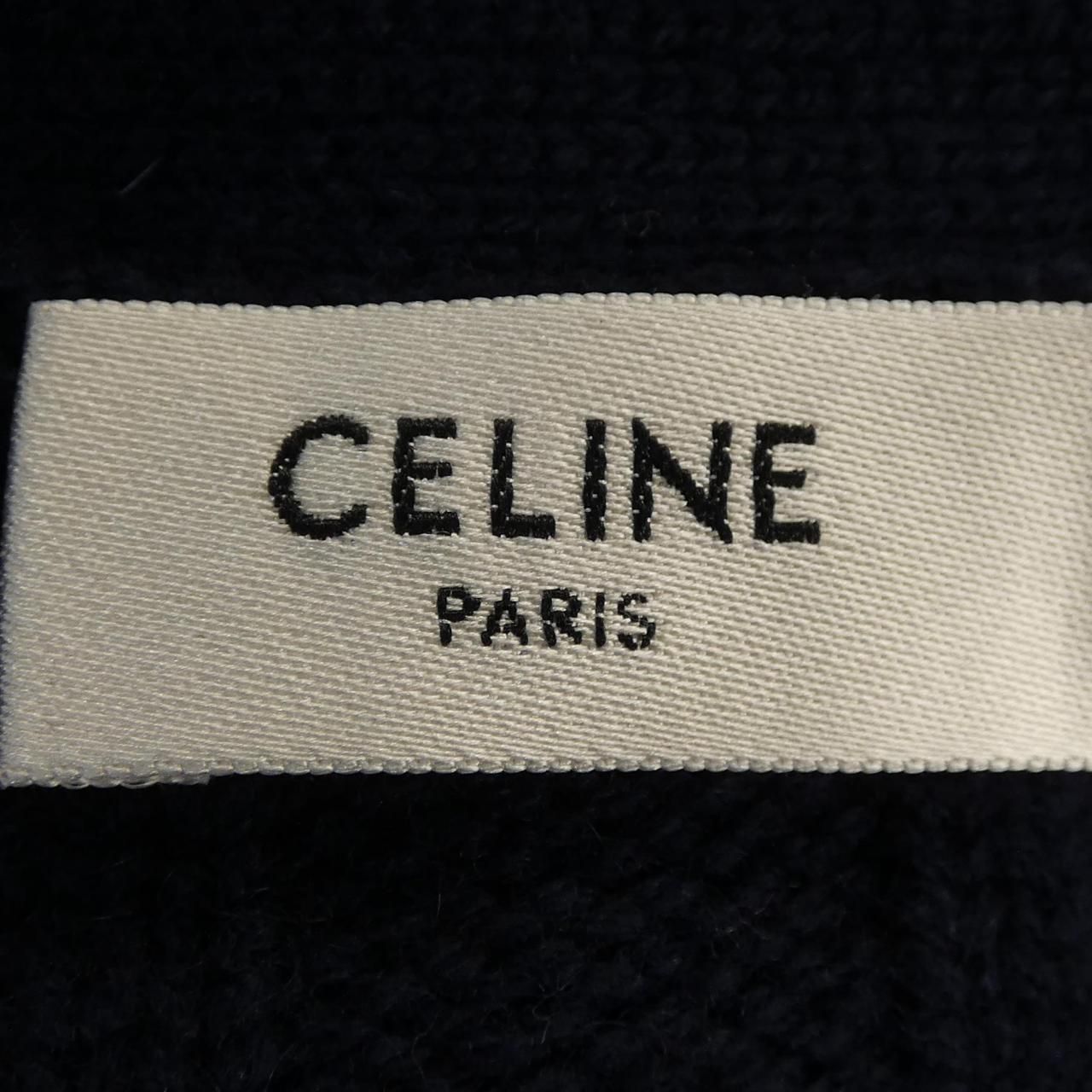 Celine Triomphe Cardigan Navy — view 4