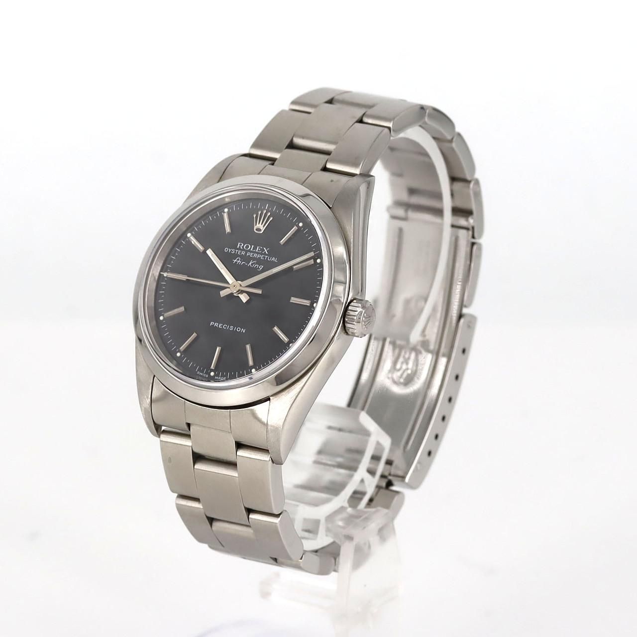 Rolex Air King SS Automatic Winding P Number Watch — view 2