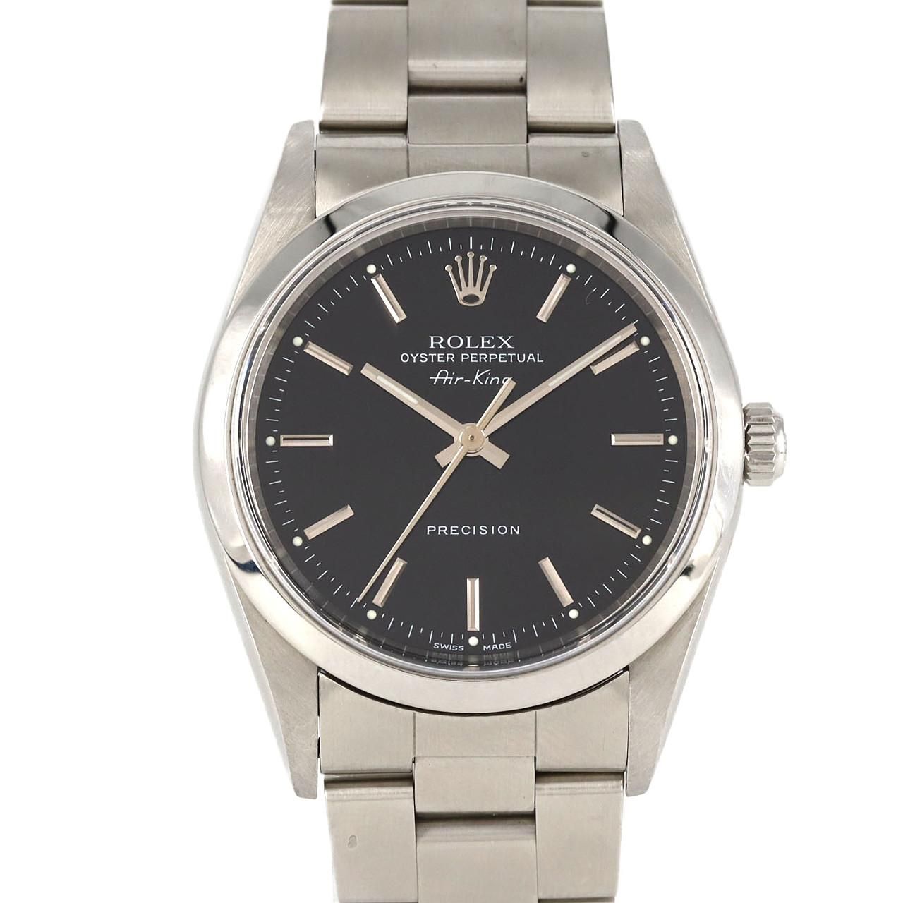 Rolex Air King SS Automatic Winding P Number Watch