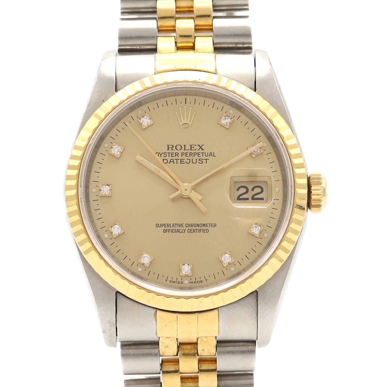 Rolex Datejust Automatic Winding S Number Watch