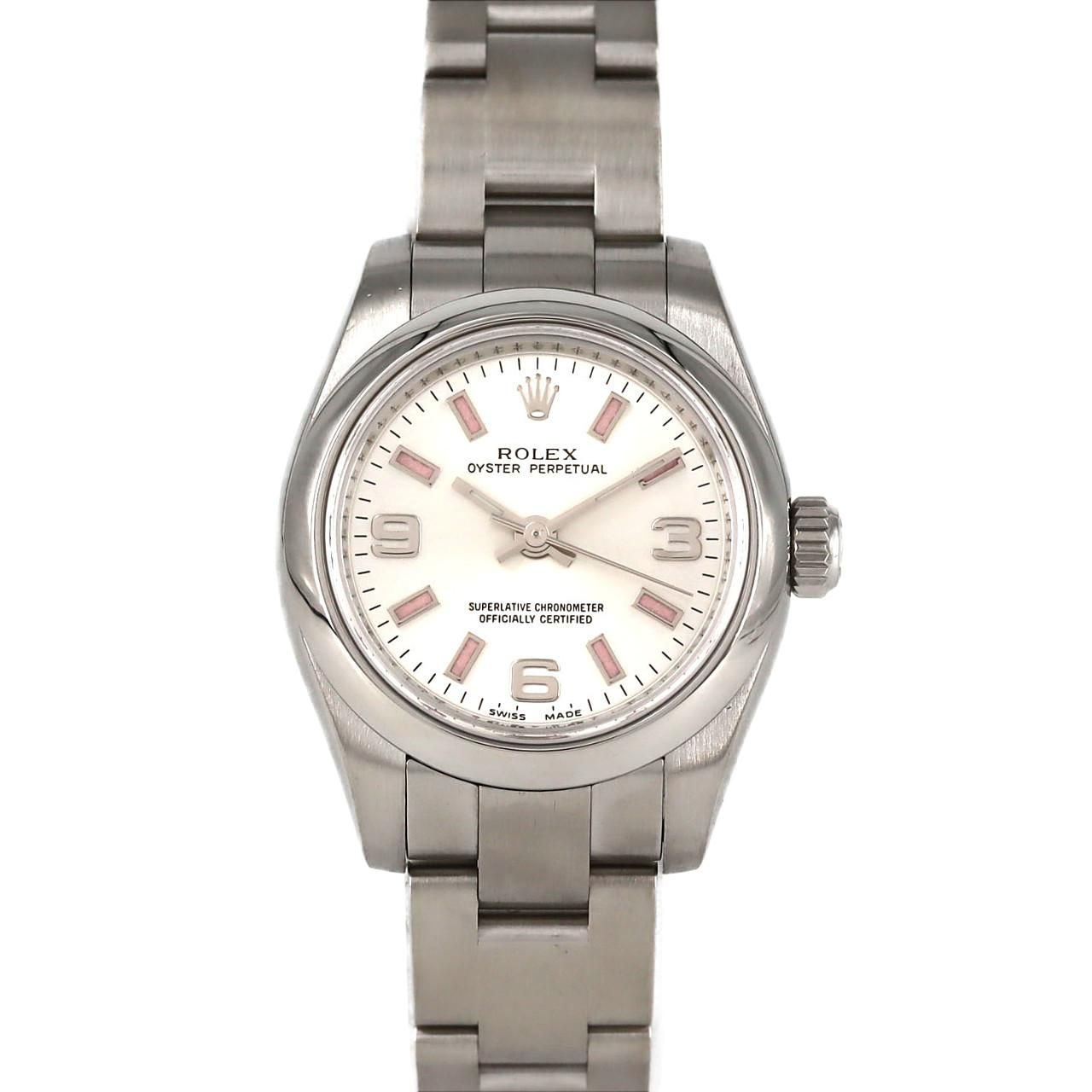Rolex Oyster Perpetual SS Automatic Winding Number Watch