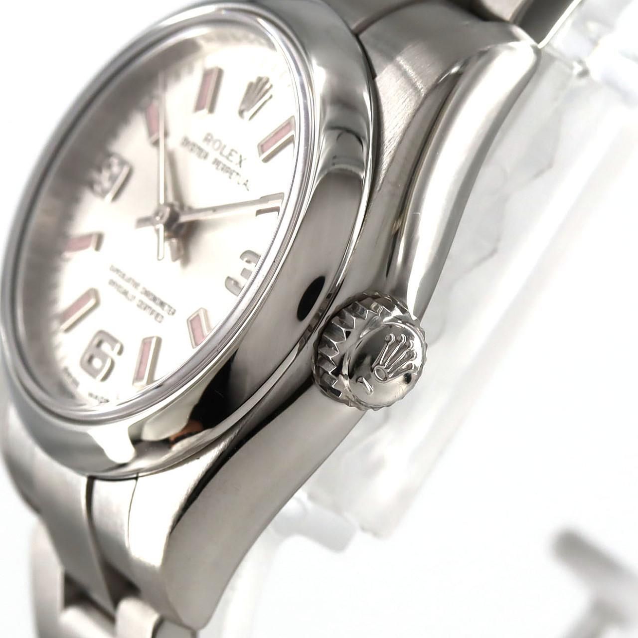Rolex Oyster Perpetual SS Automatic Winding Number Watch — view 4