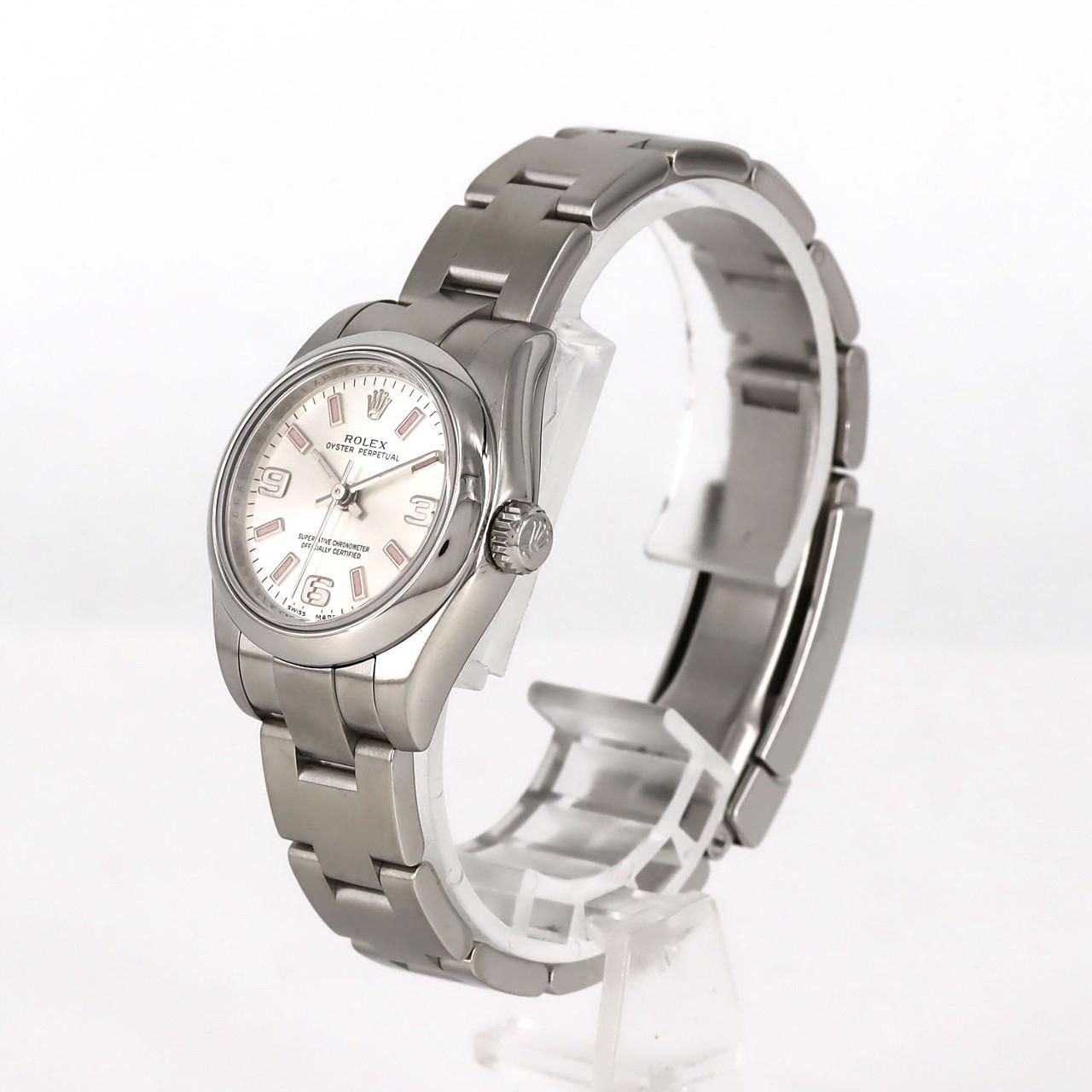 Rolex Oyster Perpetual SS Automatic Winding Number Watch — view 2