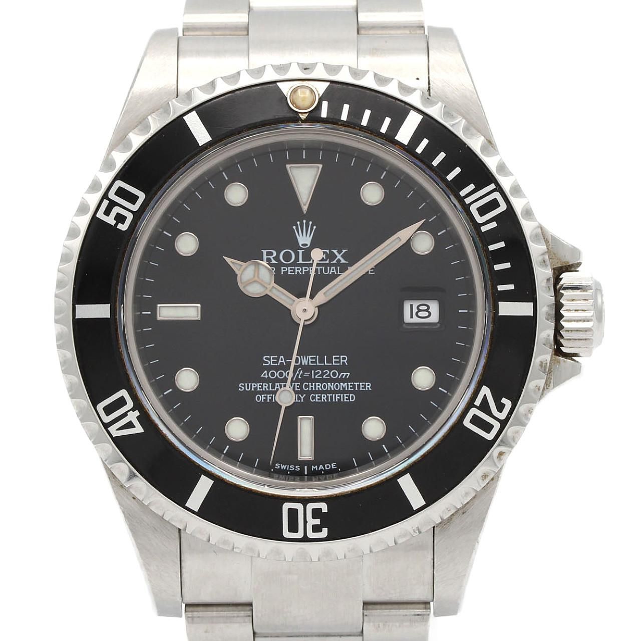 Rolex Sea SS Automatic Winding Number Watch