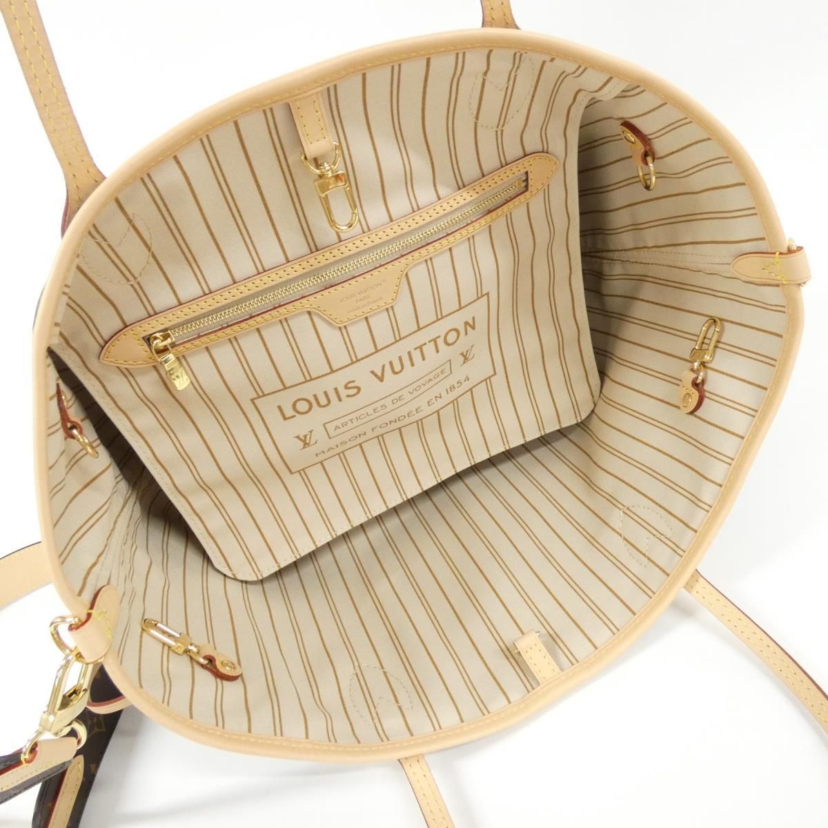 Louis Vuitton Monogram Neverfull Inside Out MM Bag — view 4