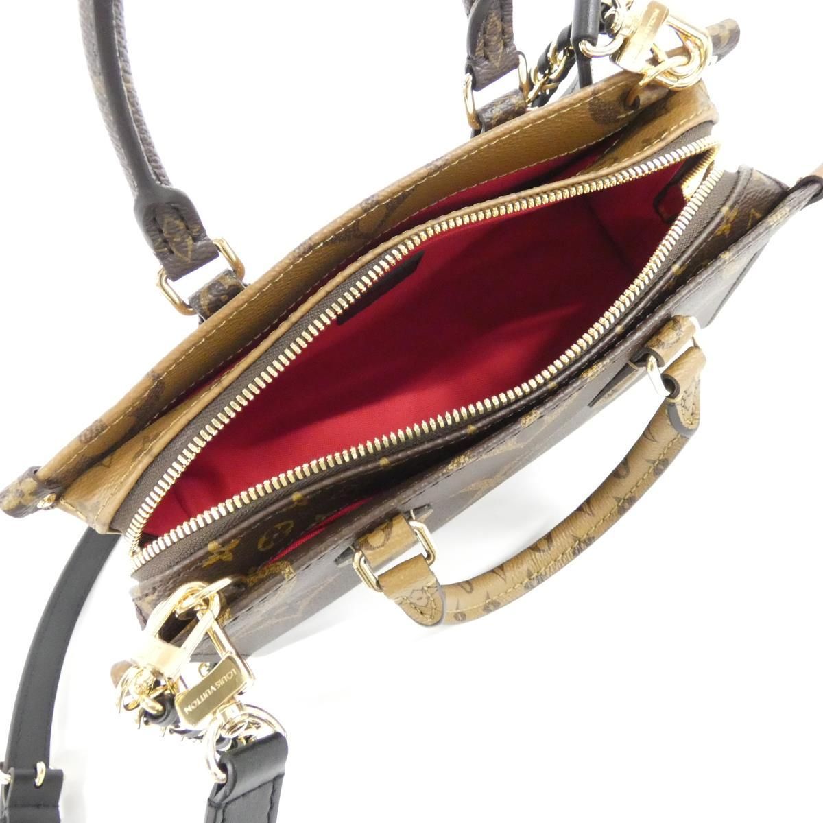 Louis Vuitton Monogram Reverse On The Go East West Chain Bag — view 5