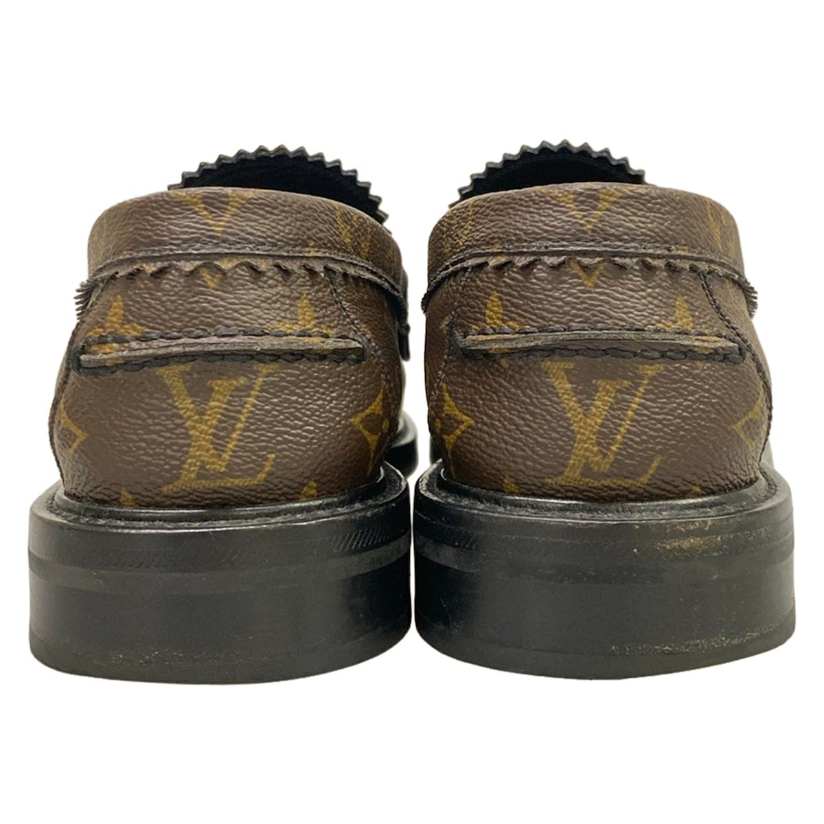 Louis Vuitton Loafers 8 Voltaire Line Monogram Tassel — view 6
