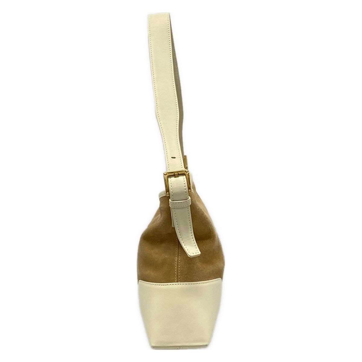 Loewe Shoulder Bag Beige Ivory Anagram Leather — view 4