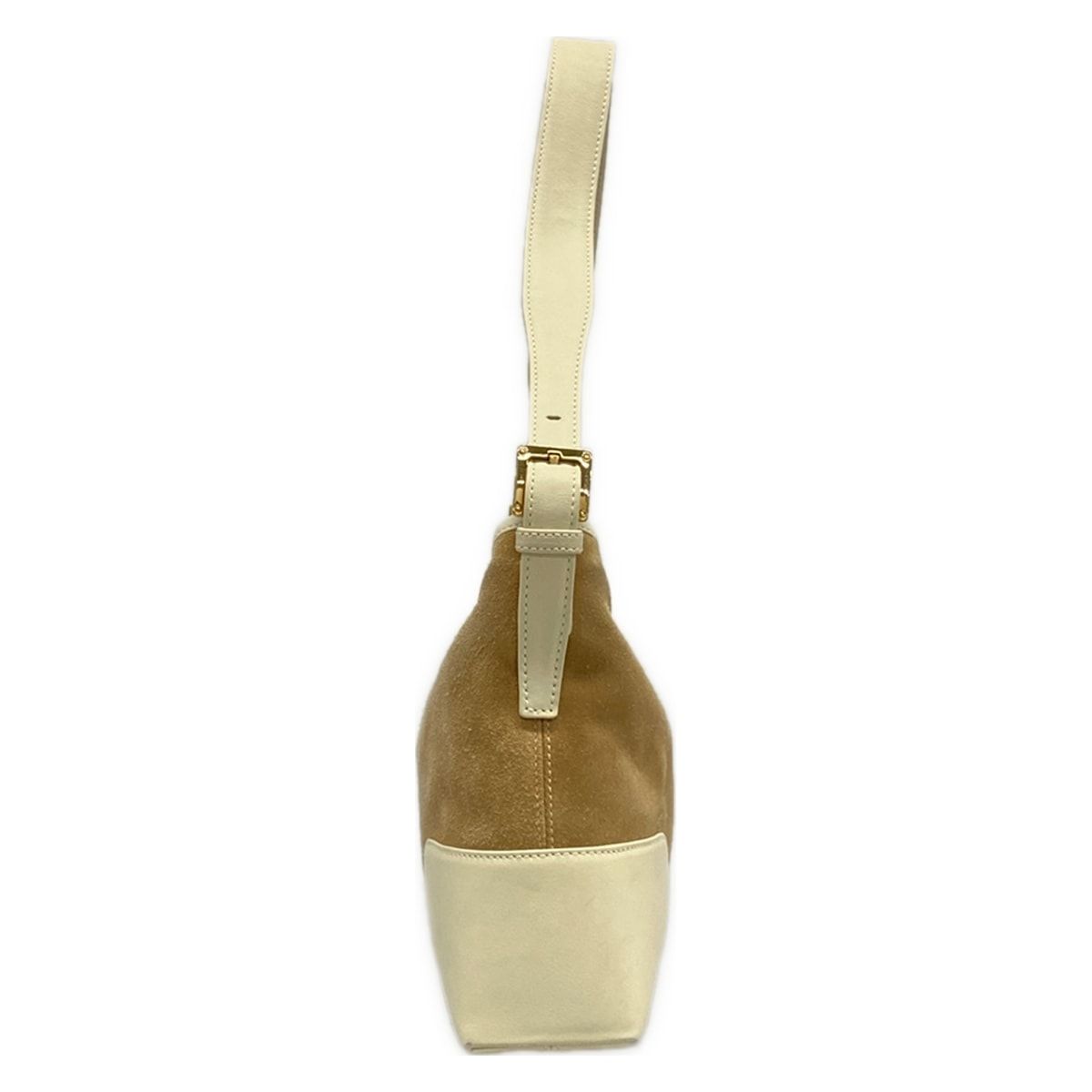 Loewe Shoulder Bag Beige Ivory Anagram Leather — view 2
