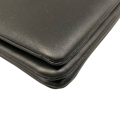 Celine Shoulder Bag Trio Black Leather — view 6