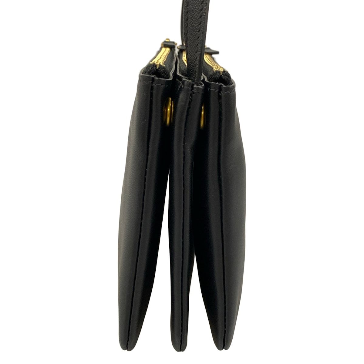 Celine Shoulder Bag Trio Black Leather — view 4