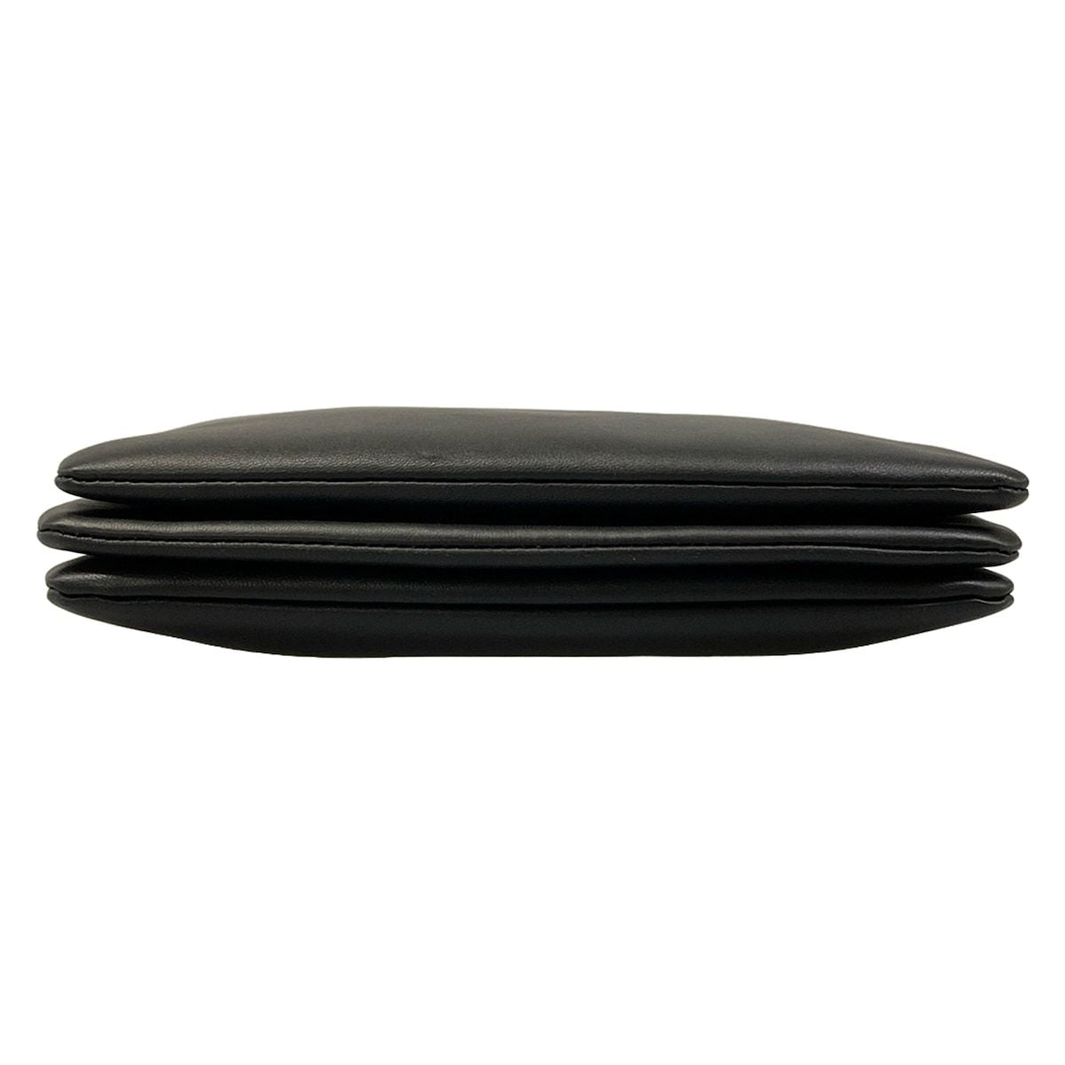 Celine Shoulder Bag Trio Black Leather — view 5