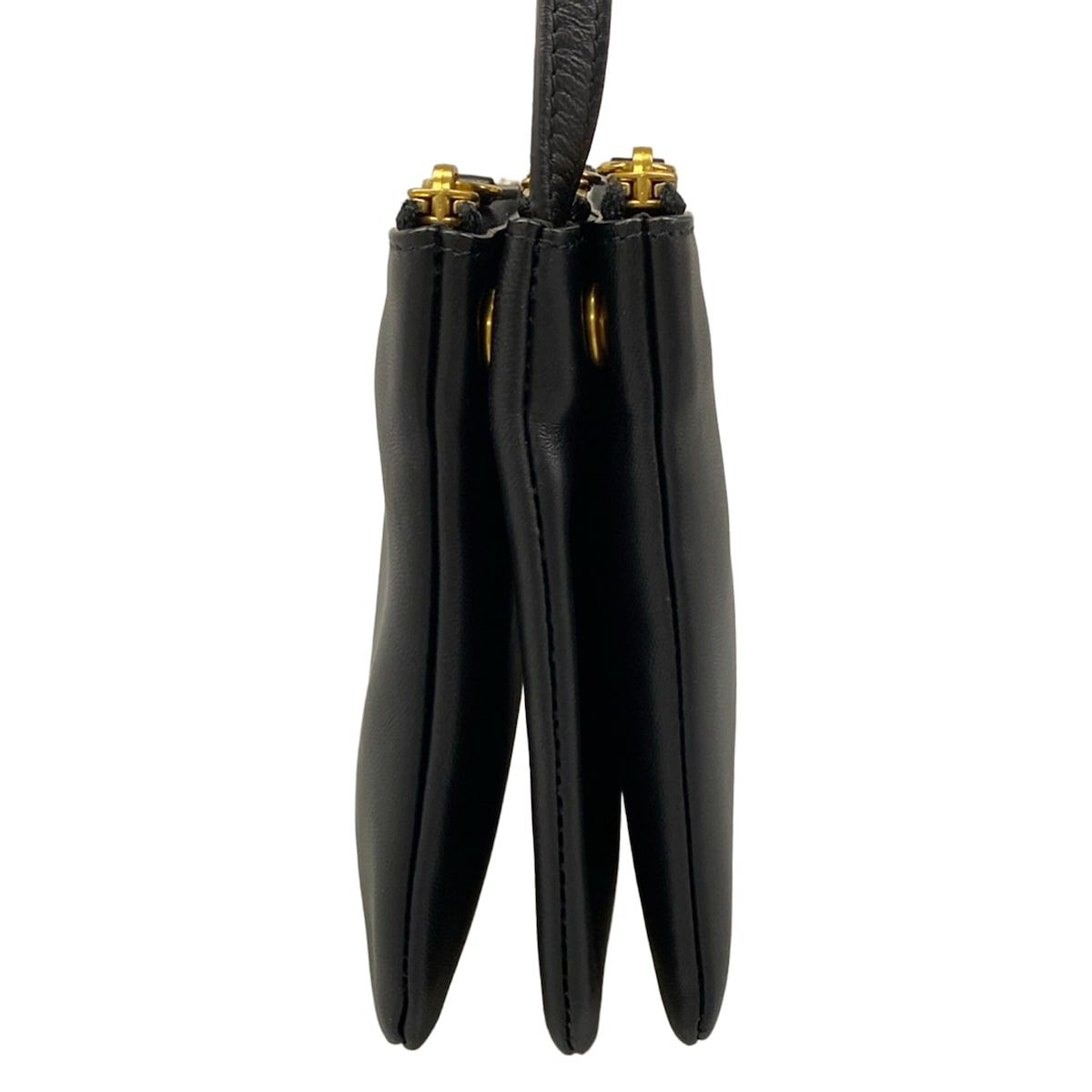 Celine Shoulder Bag Trio Black Leather — view 2