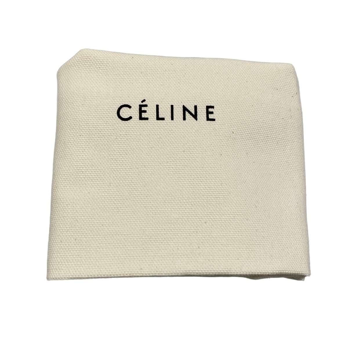 Celine Shoulder Bag Trio Black Leather — view 8