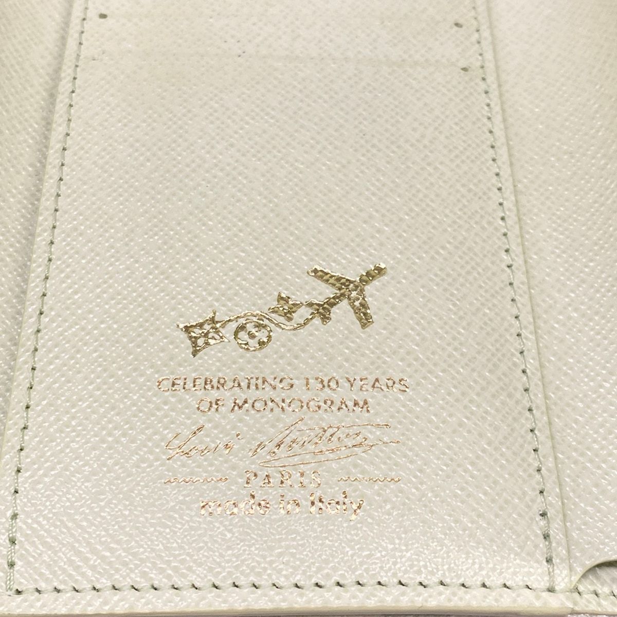 Louis Vuitton Bifold Wallet Monogram Portefeuille Victorine Vert Annie Leather — view 5
