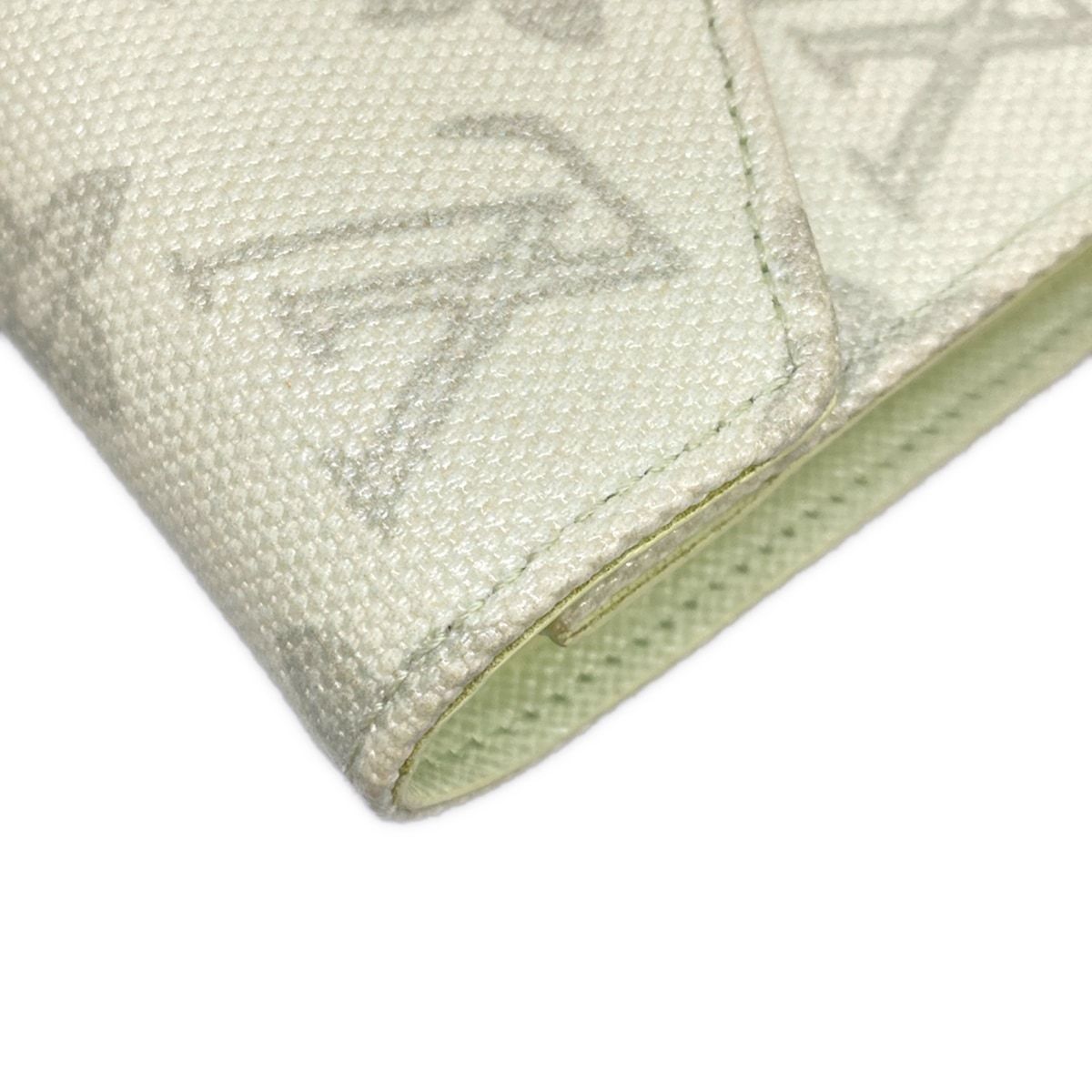 Louis Vuitton Bifold Wallet Monogram Portefeuille Victorine Vert Annie Leather — view 7