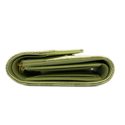 Louis Vuitton Bifold Wallet Monogram Portefeuille Victorine Vert Annie Leather — view 8