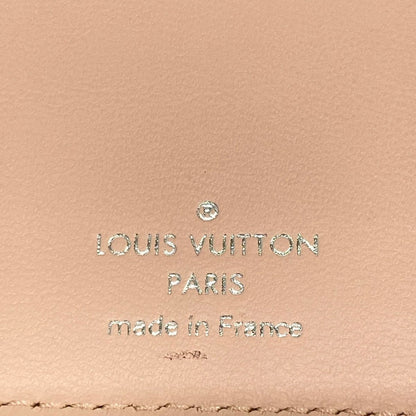 Louis Vuitton Bifold Wallet Mahina Portefeuille Jasmine Pink Leather Cowhide — view 5