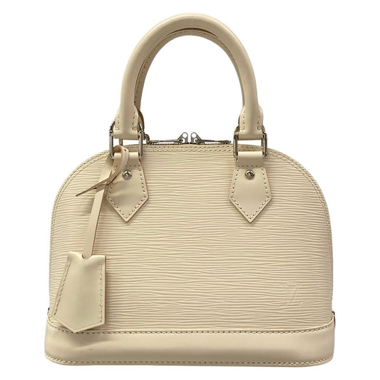 Louis Vuitton Handbag Epi Alma BB Quartz Leather Cowhide