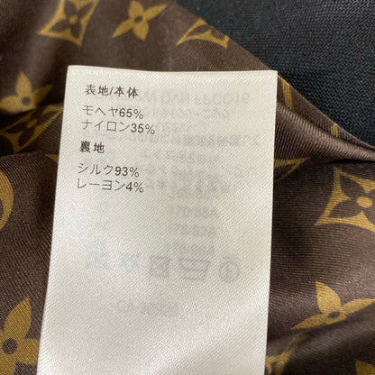 Louis Vuitton Coat 38 M Black Double Mohair Spring Autumn — view 4