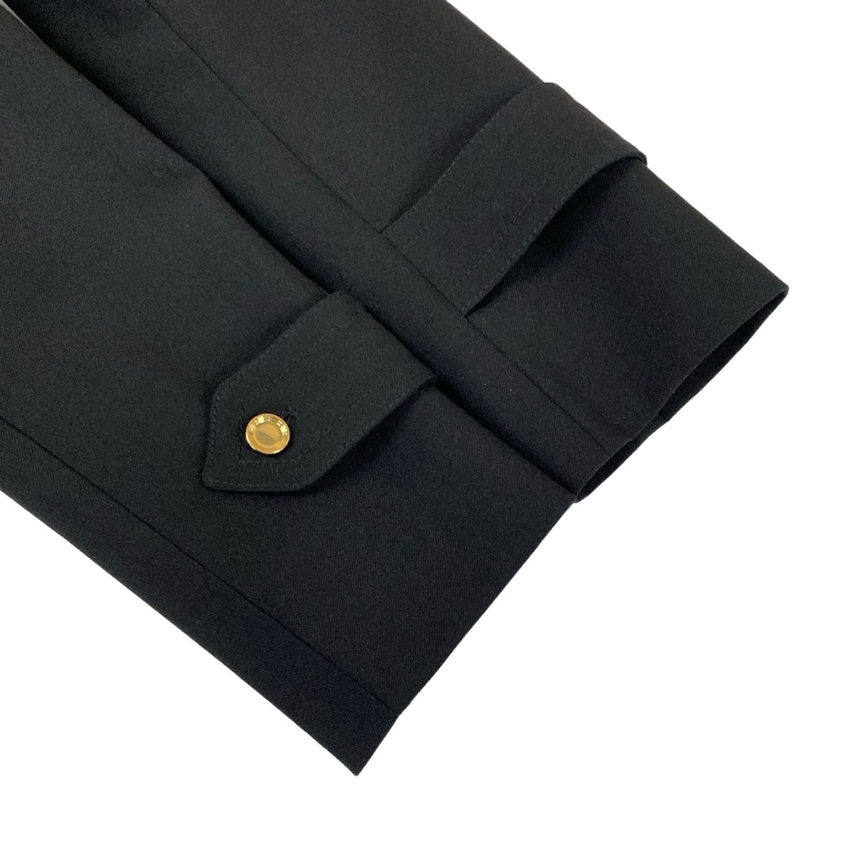 Louis Vuitton Coat 38 M Black Double Mohair Spring Autumn — view 6