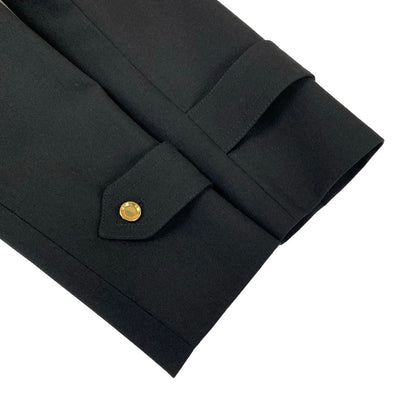 Louis Vuitton Coat 38 M Black Double Mohair Spring Autumn — view 6