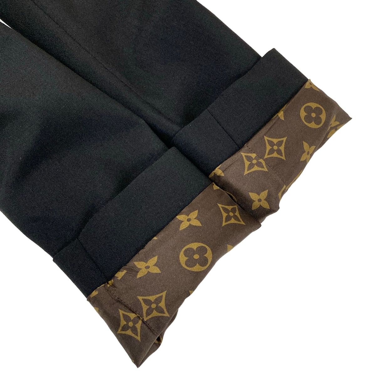Louis Vuitton Coat 38 M Black Double Mohair Spring Autumn — view 7