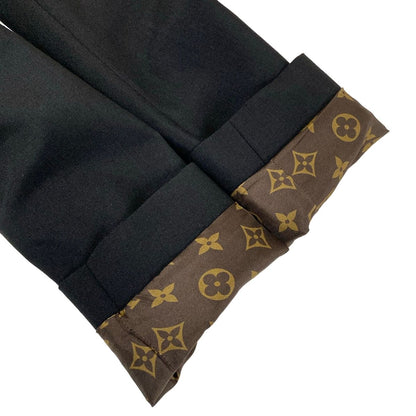 Louis Vuitton Coat 38 M Black Double Mohair Spring Autumn — view 7