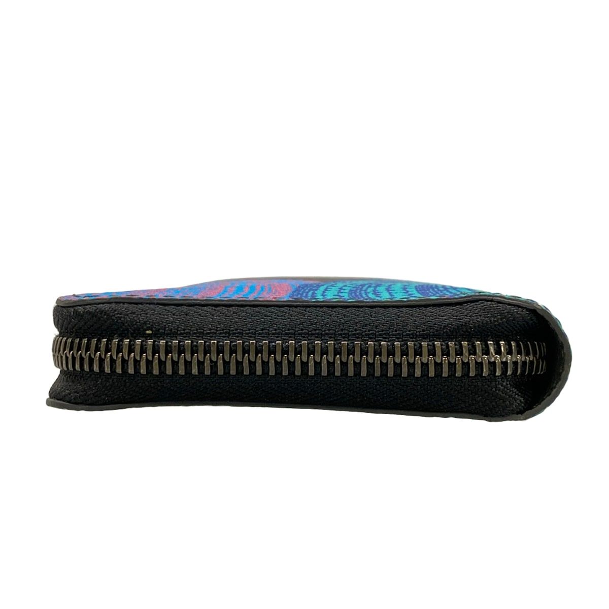 Louis Vuitton Wallet Yayoi Kusama LV YK Zippy Vertical Monogram Eclipse Reverse — view 8