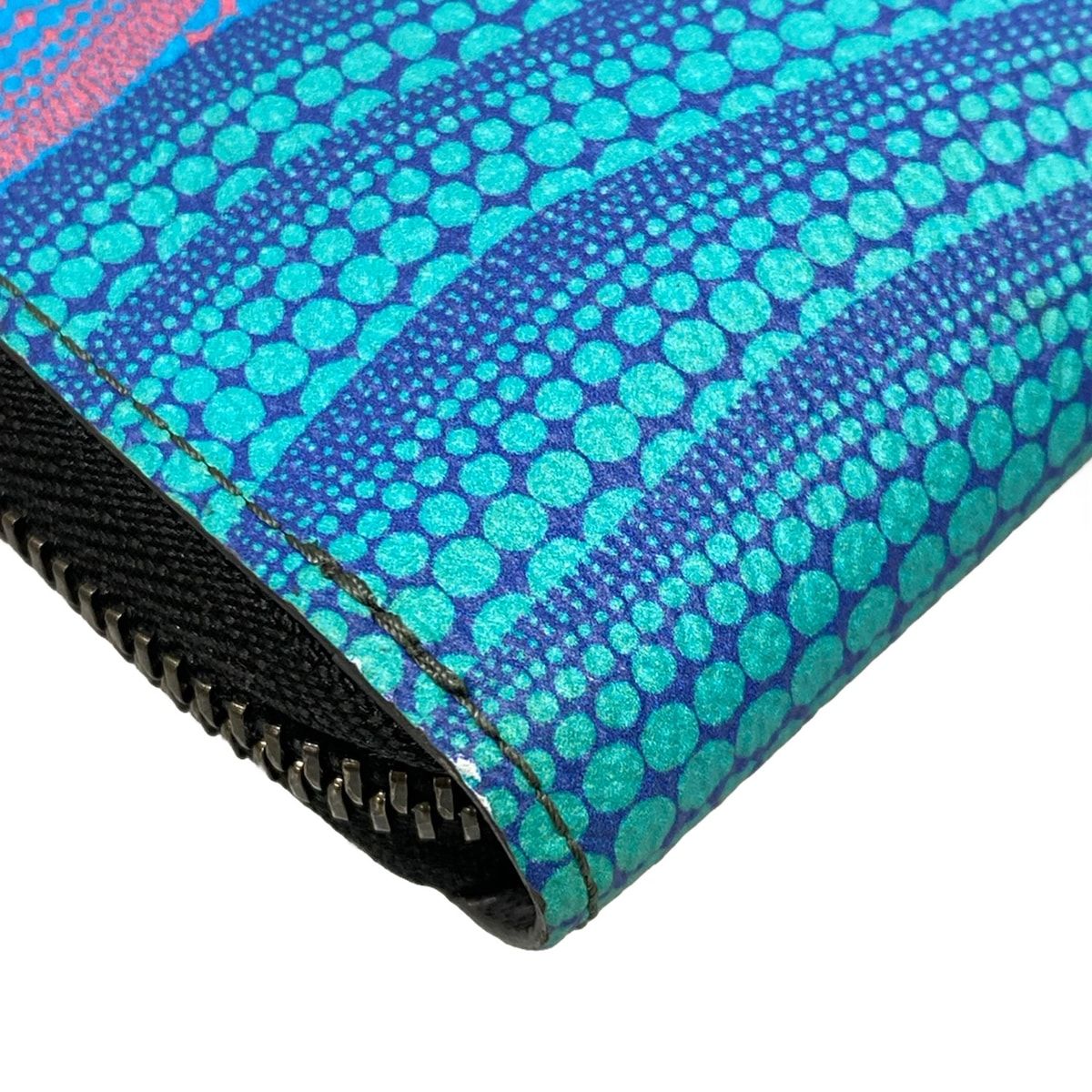 Louis Vuitton Wallet Yayoi Kusama LV YK Zippy Vertical Monogram Eclipse Reverse — view 7