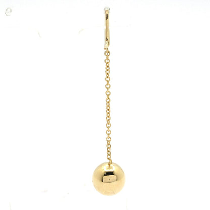 Tiffany & Co Earrings Ball Hook 18k Yellow Gold One Side — view 3