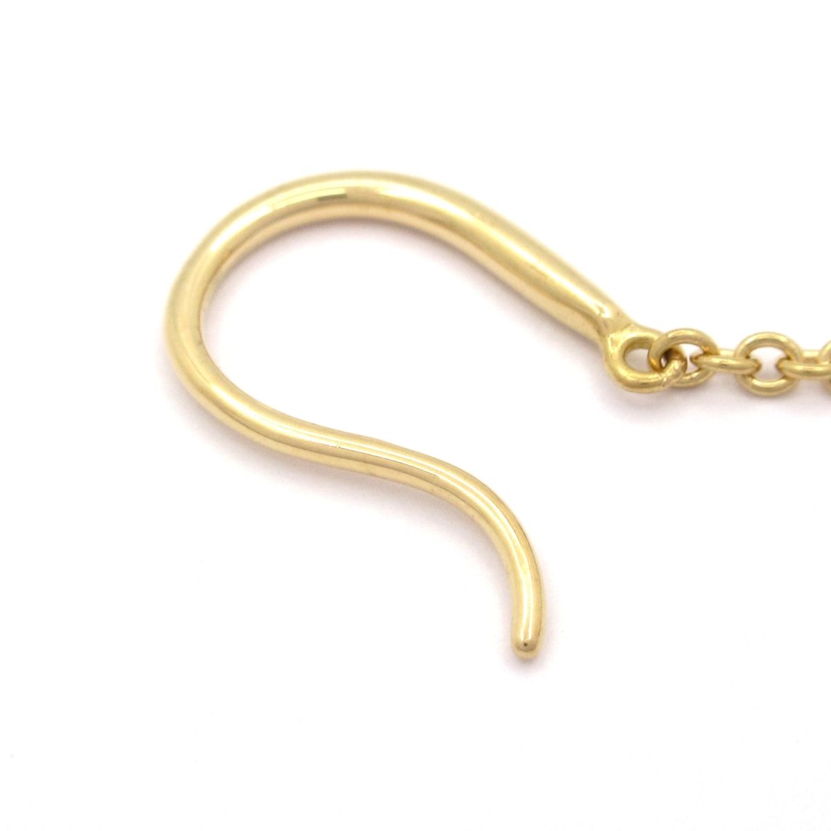 Tiffany & Co Earrings Ball Hook 18k Yellow Gold One Side — view 4