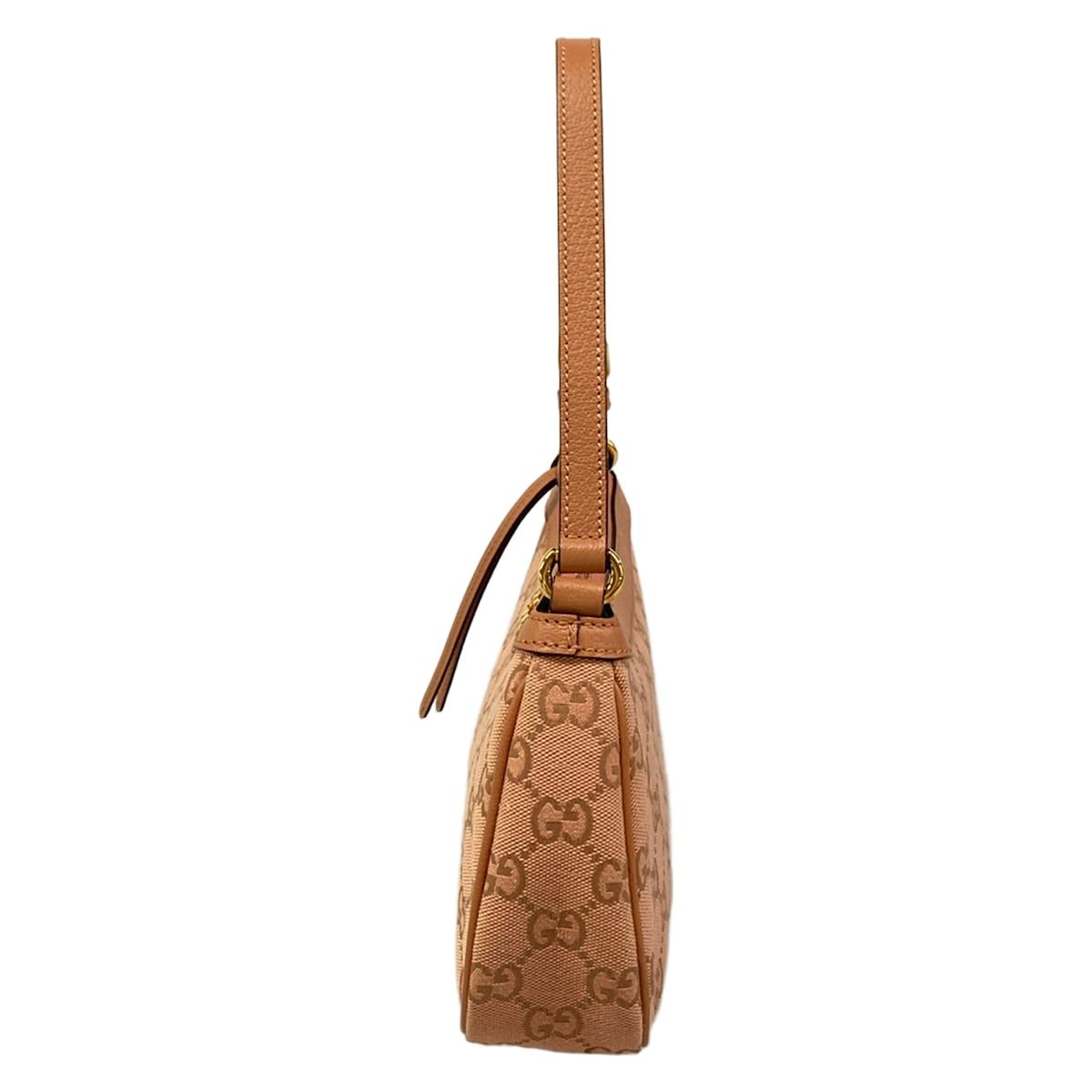 Gucci Handbag GG Supreme Marmont Pink Leather — view 4