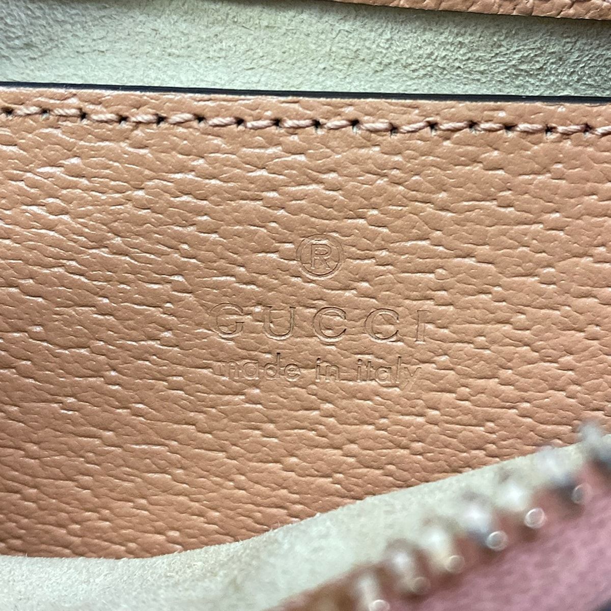 Gucci Handbag GG Supreme Marmont Pink Leather — view 8