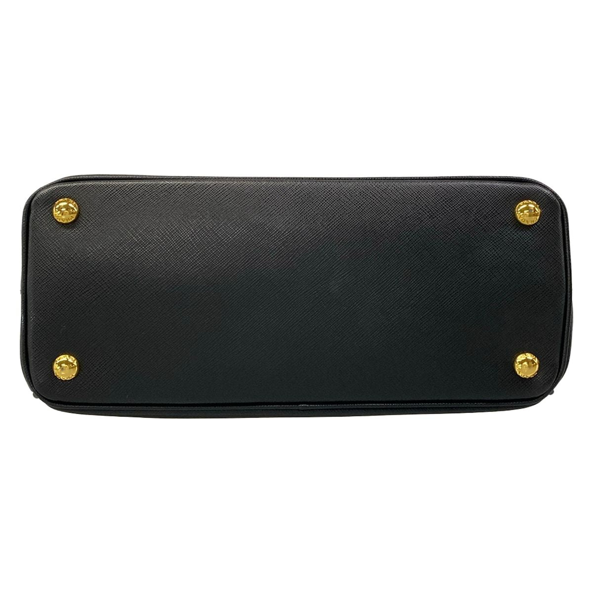 Prada Handbag Galleria Midi Black Leather — view 5