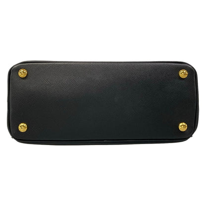 Prada Handbag Galleria Midi Black Leather — view 5