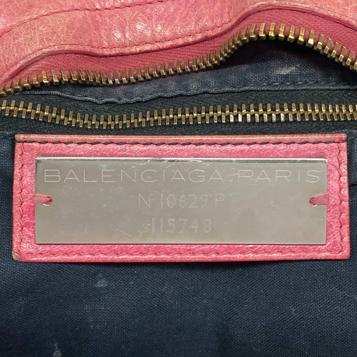 Balenciaga Handbag the City Pink Leather — view 8