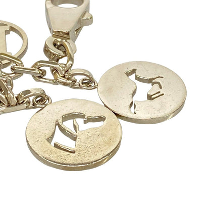 Hermes Key Holder Amulet 4 Silver Cadena Horse Dog — view 5