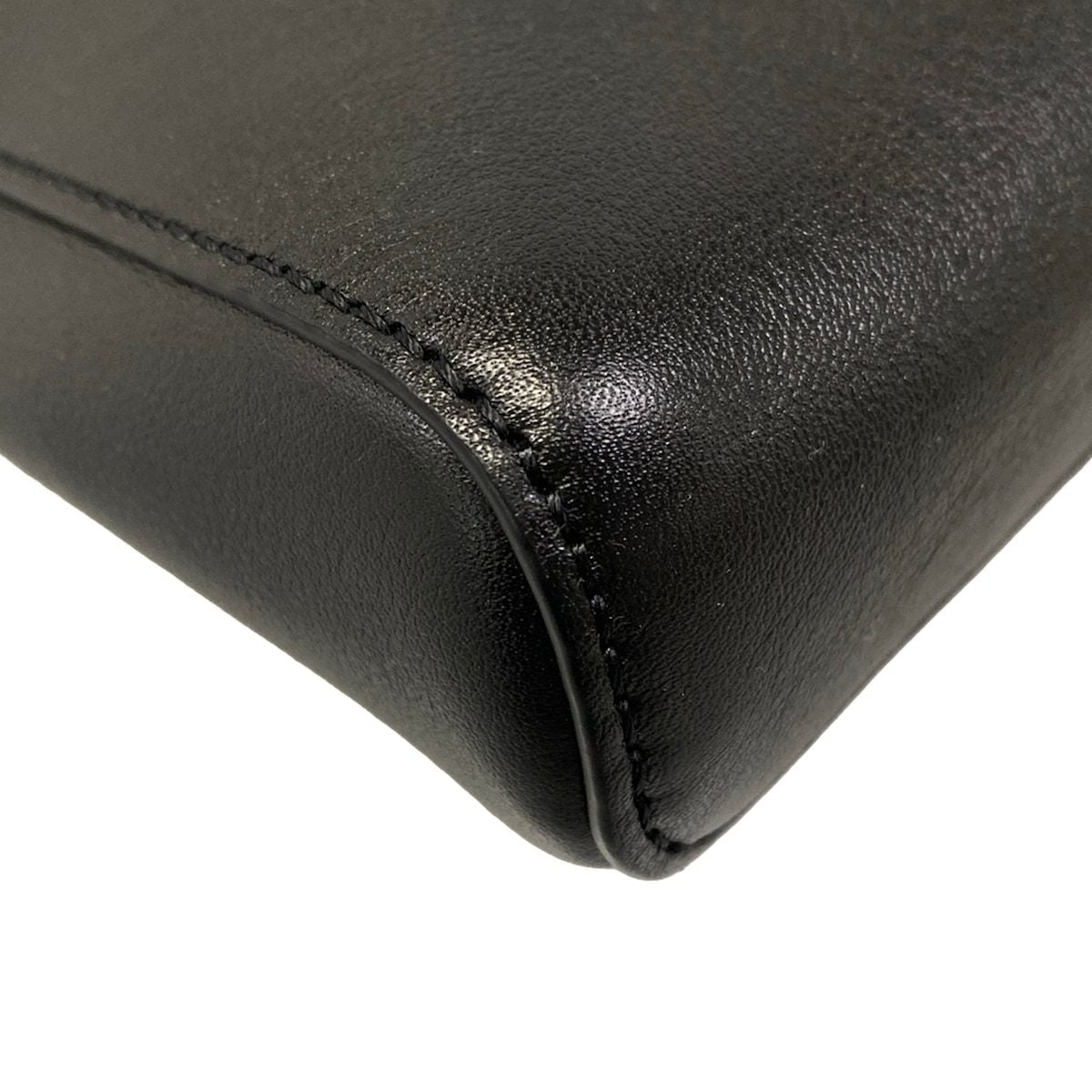 Louis Vuitton Shoulder Bag Dark Infini Tee Messenger PM Noir Leather — view 6