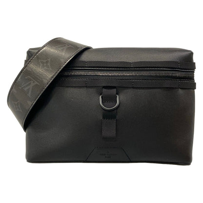 Louis Vuitton Shoulder Bag Dark Infini Tee Messenger PM Noir Leather