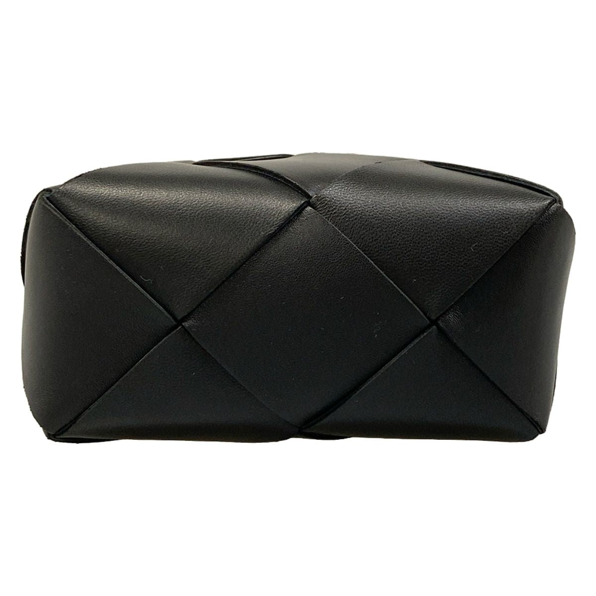 Bottega Veneta Shoulder Bag Mini Cassette Black Leather — view 5