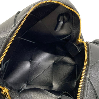 Bottega Veneta Shoulder Bag Mini Cassette Black Leather — view 7