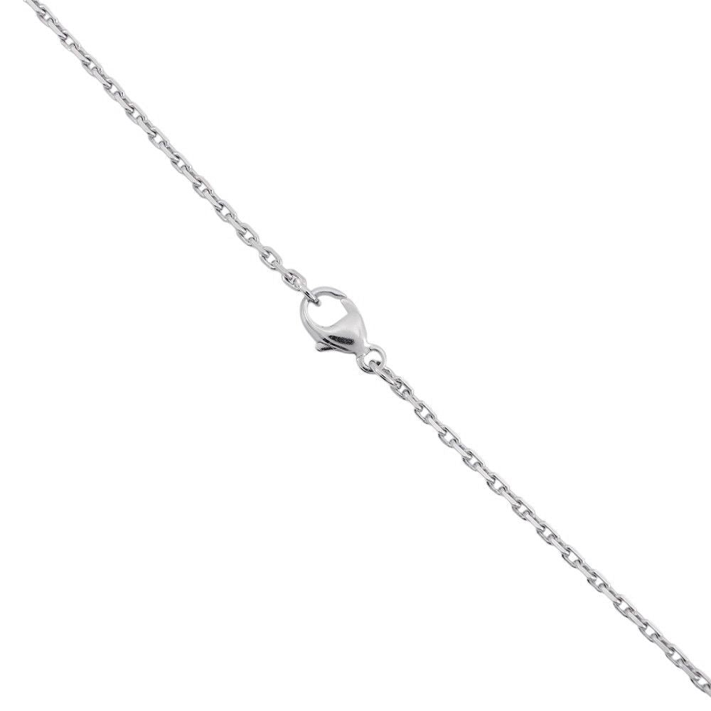 Hermes Necklace Mini Pop White Silver — view 5