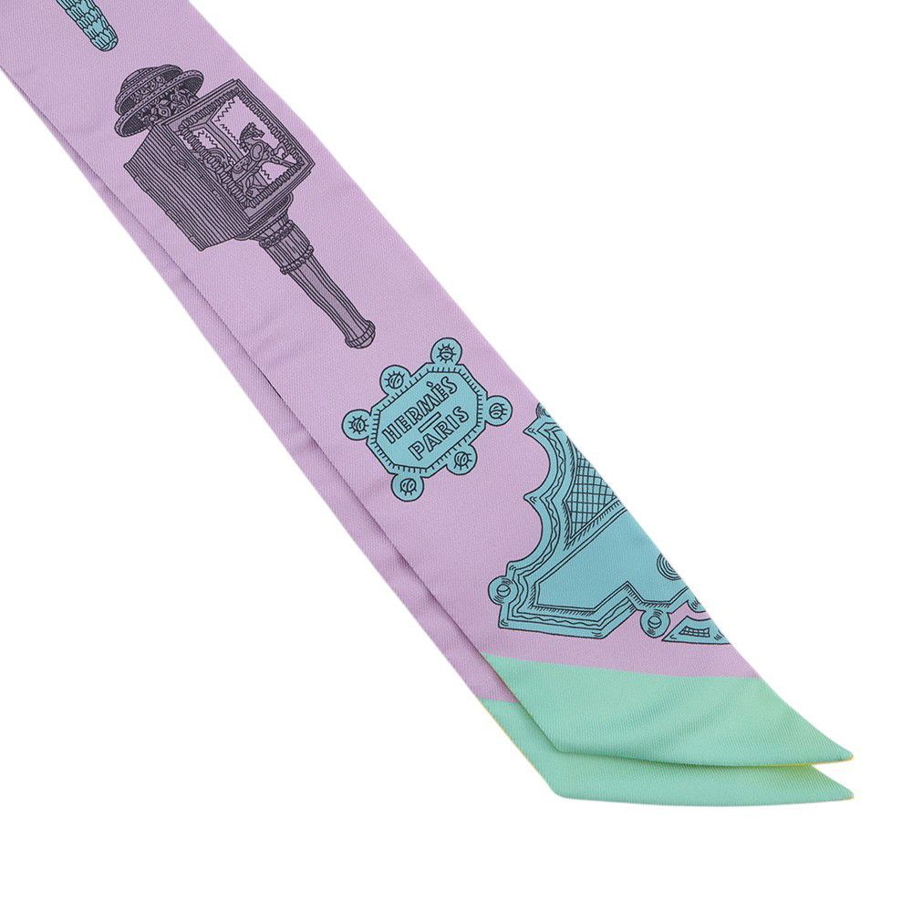 Hermes Scarf Merveilleuses Lanternes Silk — view 4
