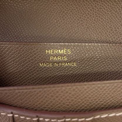 Hermes Bifold Wallet Bearn Compact Gold Vo Madame — view 7