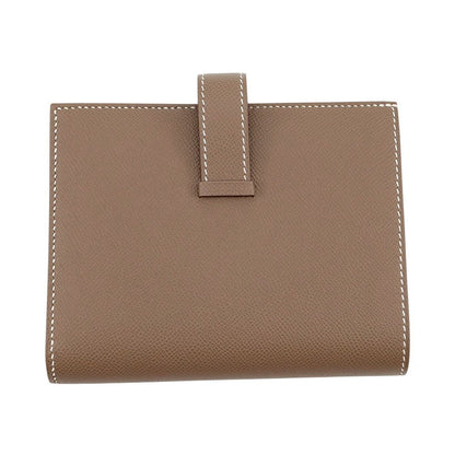 Hermes Bifold Wallet Bearn Compact Gold Vo Madame — view 3