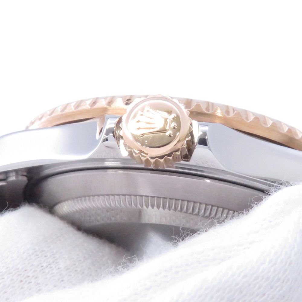 Rolex Submariner Date S Number SS 18k Yellow Gold Watch Black Dial — view 9