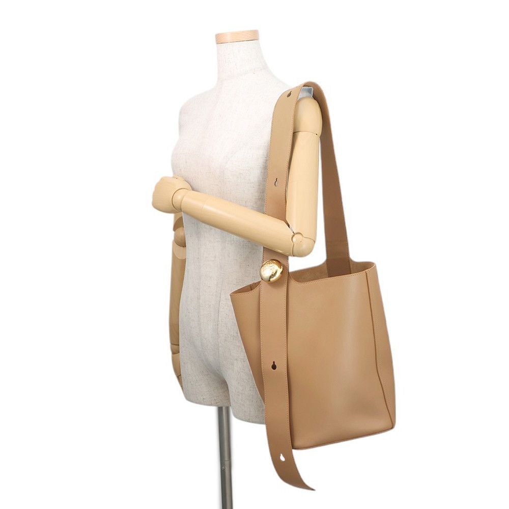 Loewe Tote Pebble Bucket Bag Sum Scarf Leather — view 4