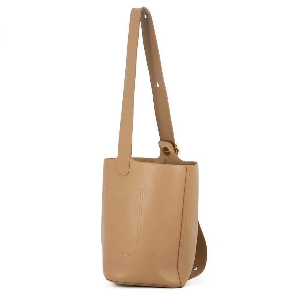 Loewe Tote Pebble Bucket Bag Sum Scarf Leather — view 2