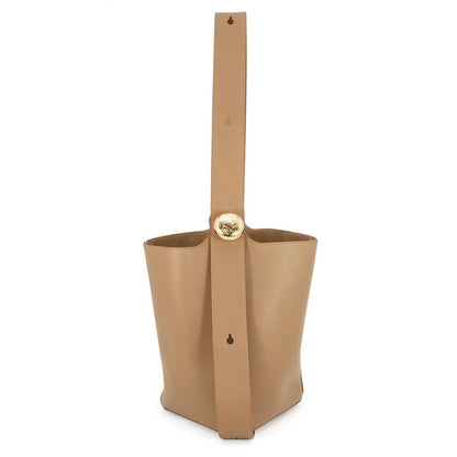 Loewe Tote Pebble Bucket Bag Sum Scarf Leather